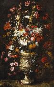 unknow artist Flowers in a Figured Vase Germany oil painting artist